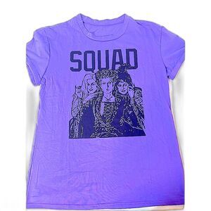 Sanderson Sisters Squad Hocus Pocus Graphic Halloween T Shirt Women’s Size L New